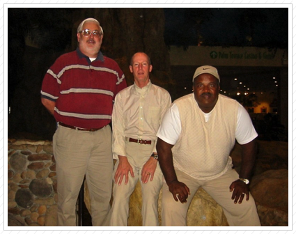 Bill, John & Michael at Isle of Capri Casino, Lula, MS